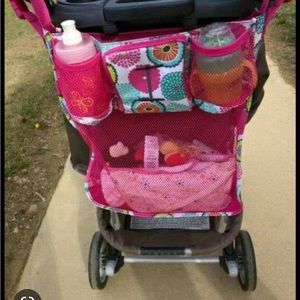 31 Stroller Bag pink, floral